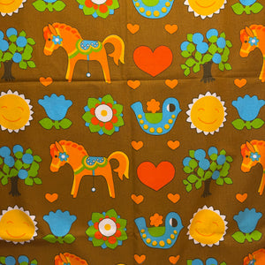 Stoff mit Kindermotiv 125 x 125 cm von dekoplus