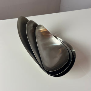 Set: Servierschalen Leaf von Helle Damkjær für Georg Jensen