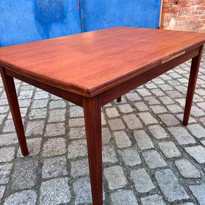 Ausziehbarer Esstisch Teak aus Dänemark