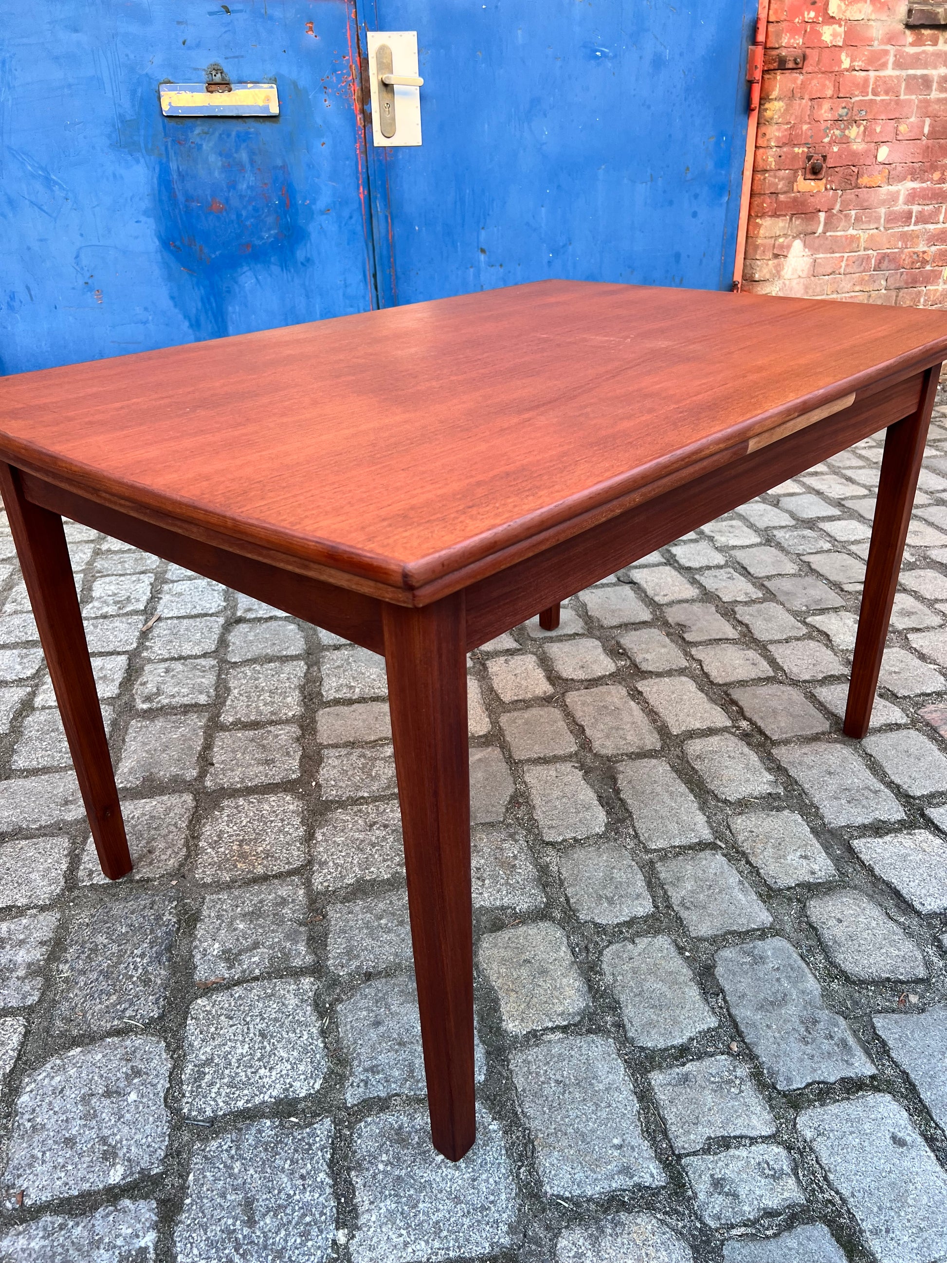 Ausziehbarer Esstisch Teak aus Dänemark