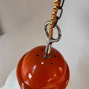 Hängelampe orange weiß von Tronconi