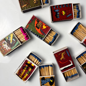 Set: Vintage Streichhölzer Art Collection
