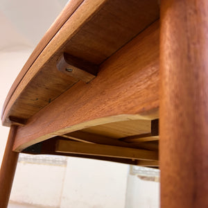 Ausziehbarer Esstisch Teak aus Dänemark