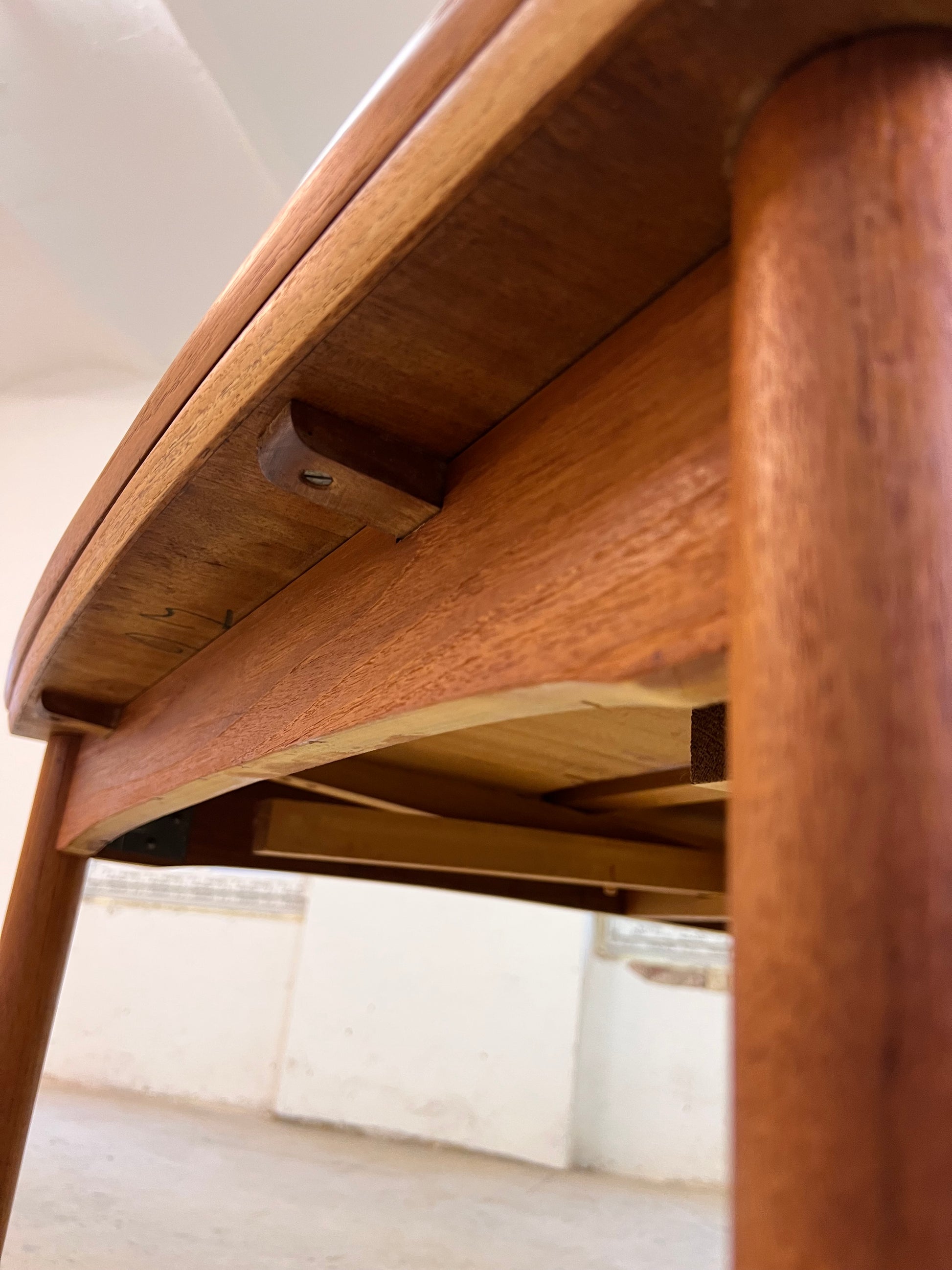 Ausziehbarer Esstisch Teak aus Dänemark