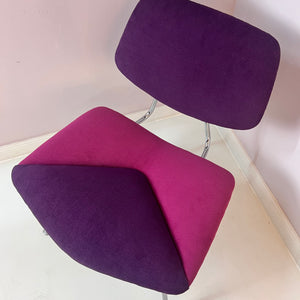Sessel VERMUND VL 135 lila pink Chrom