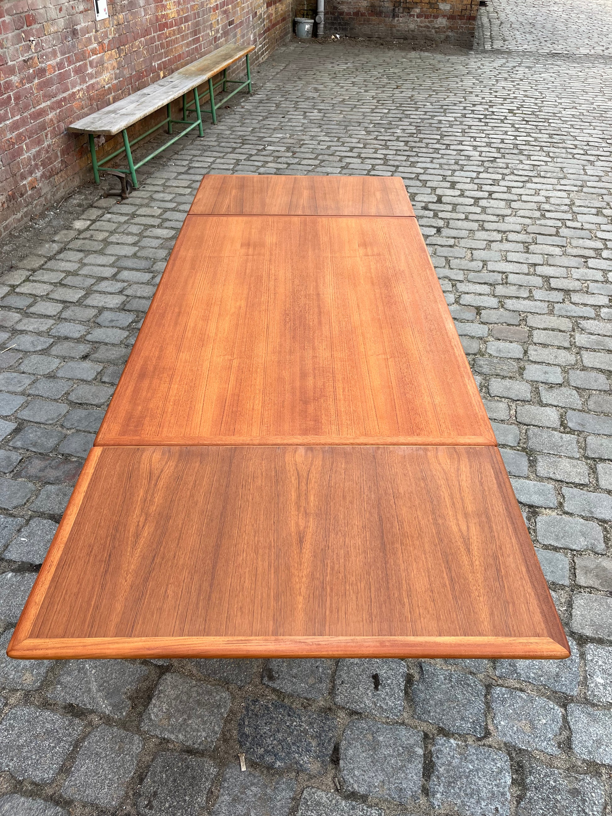 Ausziehbarer Esstisch Teak von Rosenstrup Møbelfabrik