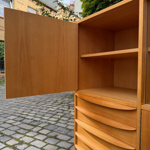 Highboard Typ 602/G Esche von Franz Ehrlich für Hellerau