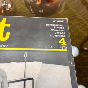 Stiftung Warentest Zeitschrift April 1970