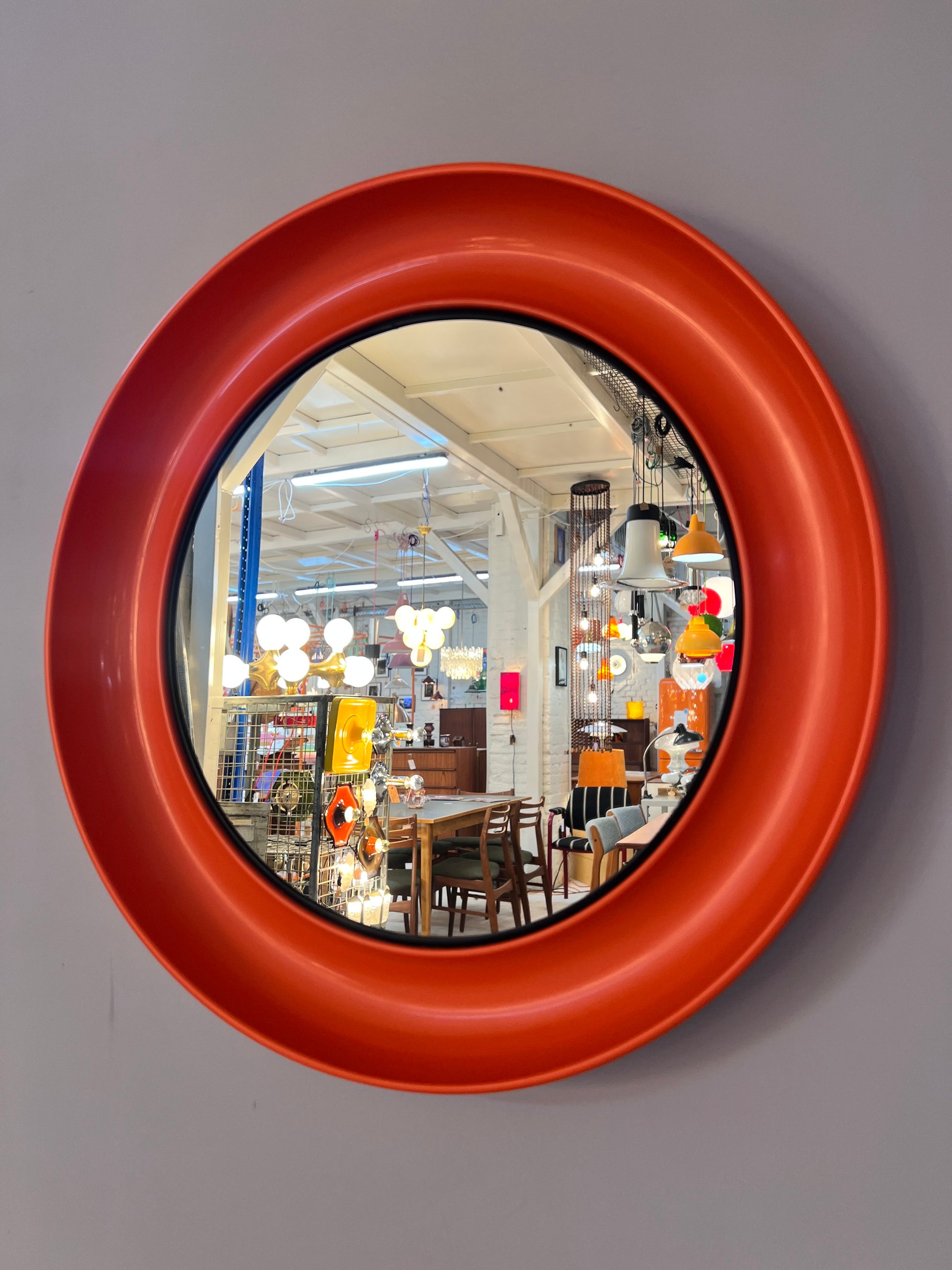 Spiegel orange aus Dänemark 70er