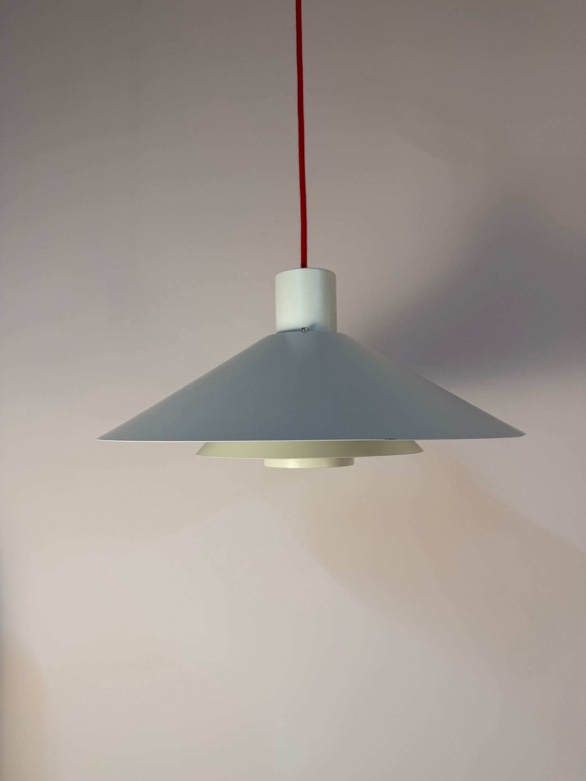 Lamellenlampe Trapez von Christian Hvidt für Nordisk Solar