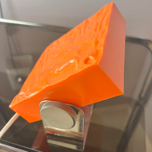 Tischlampe orange von Uwe Mersch
