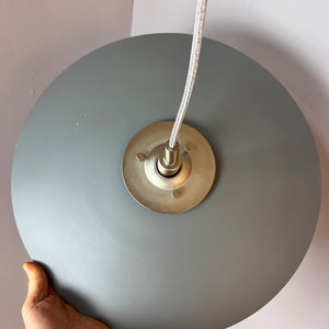 Lamellenlampe neu lackiert pink grau