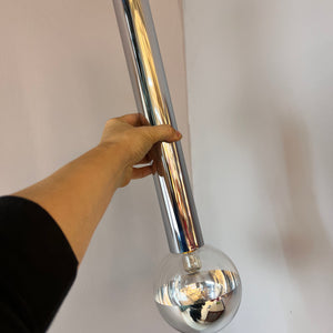Hängelampe Big Globe Chrom 49 cm von Motoko Ishii für STAFF