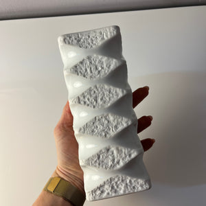 Vase 640/2 weiß Biskuitporzellan von Royal Porzellan Bavaria KPM