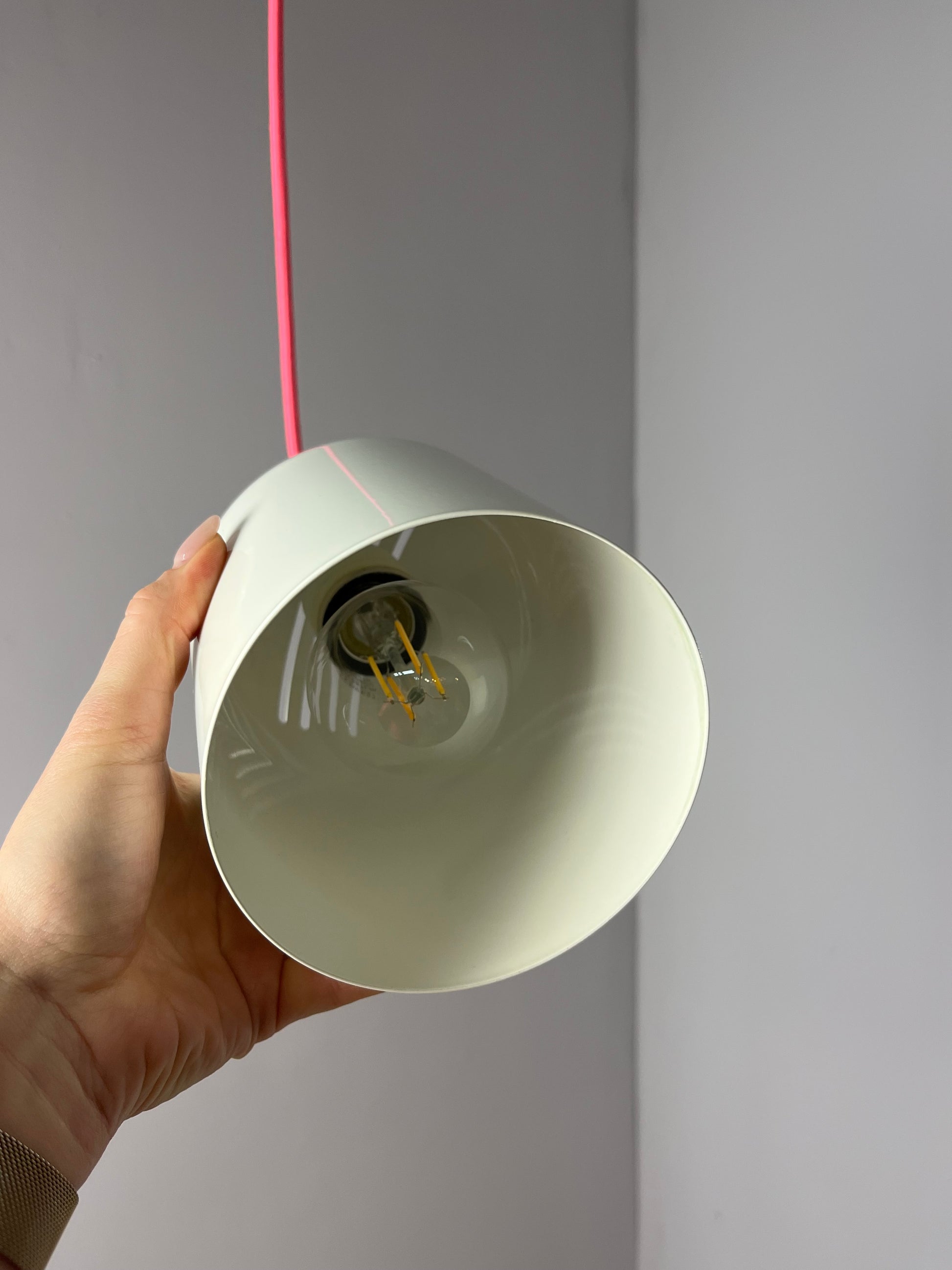 Hängelampe weiß aus Dänemark