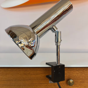 Klemmlampe Chrom von Cosack