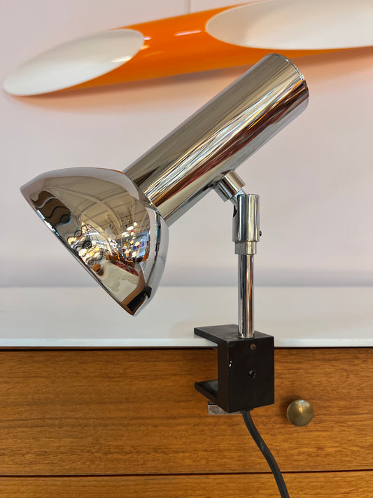 Klemmlampe Chrom von Cosack