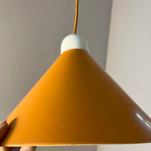 Hängelampe orange aus Dänemark