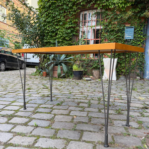 Klubtisch Typ 602/K Esche mit neuen Füßen von Hellerau