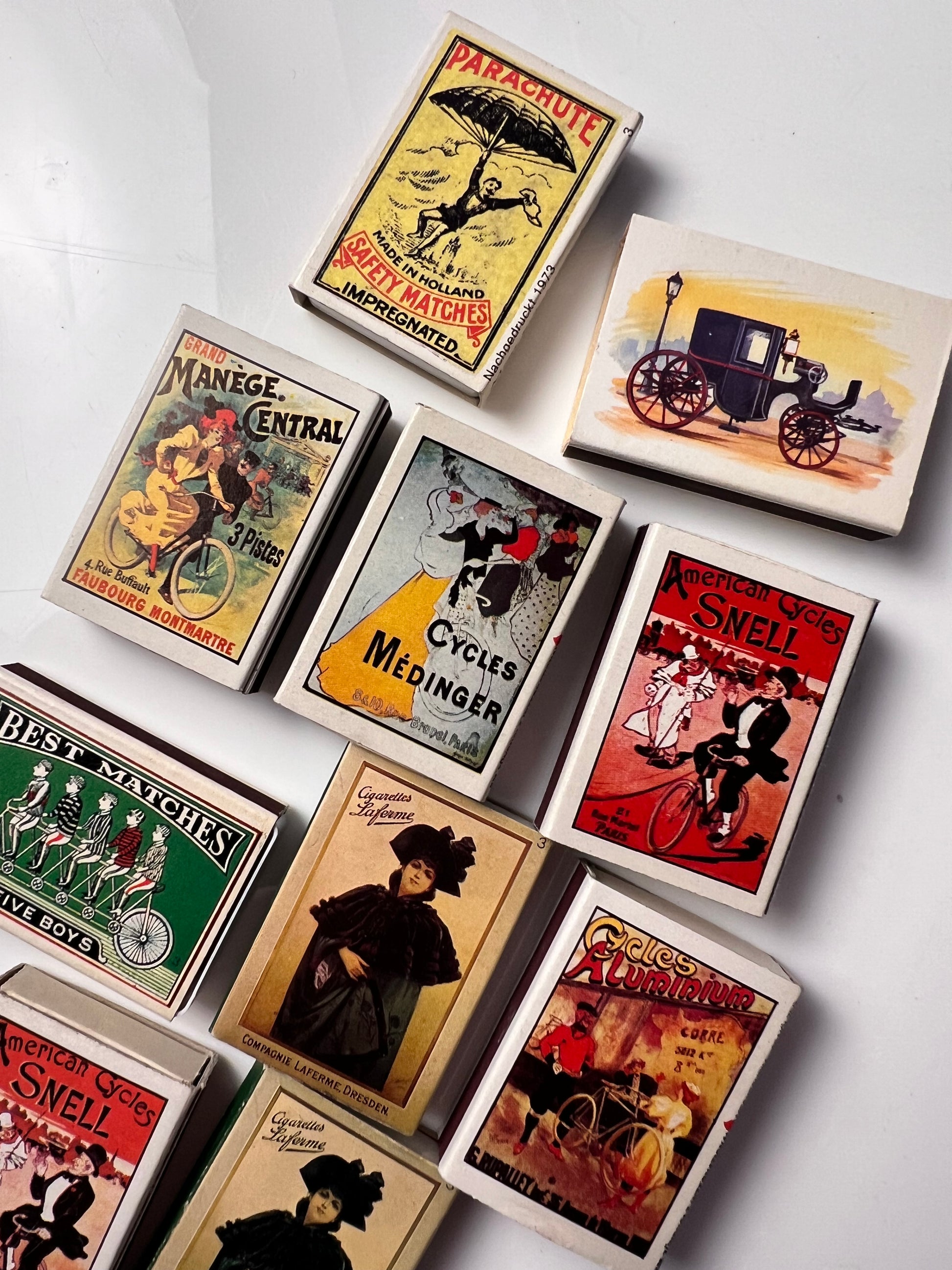 Set: Vintage Streichhölzer