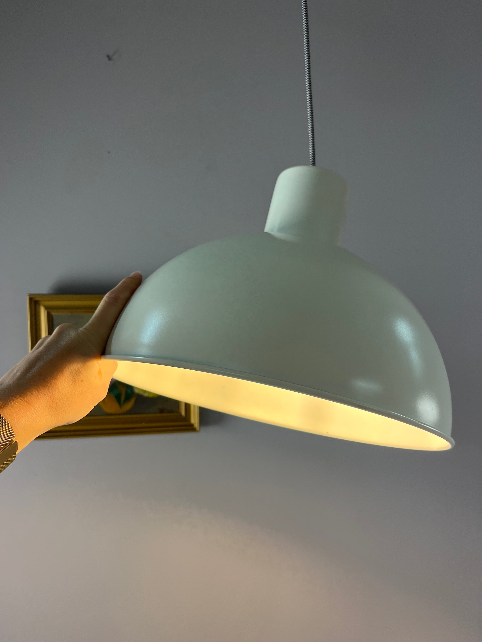 Hängelampe Bunker weiß von Jo Hammerborg für Fog & Mørup