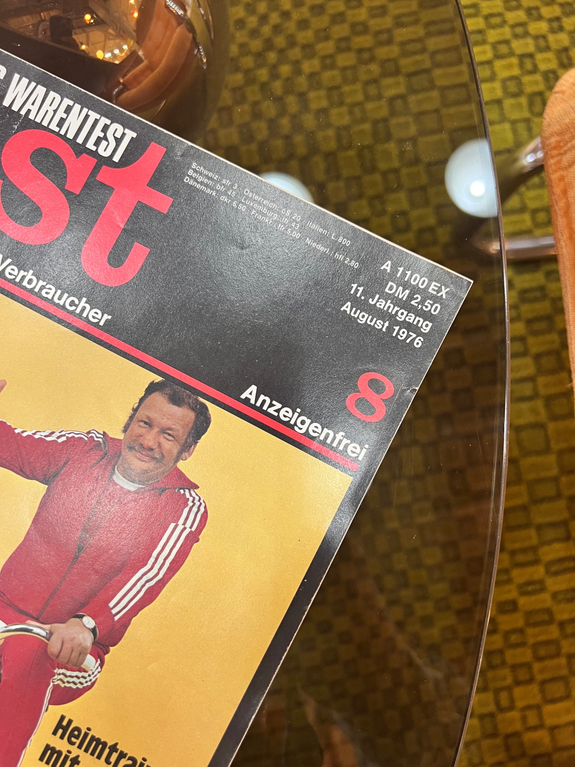 Stiftung Warentest Zeitschrift August 1976