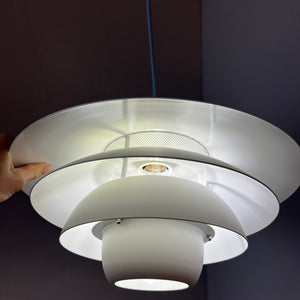 Lamellenlampe weiß aus Dänemark