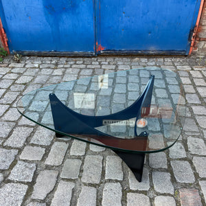 Couchtisch schwarz Glas
