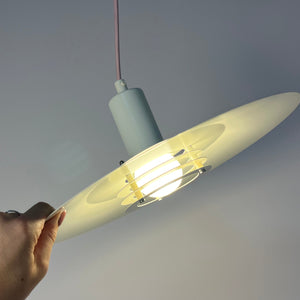 Lamellenlampe Typ 4000 weiß von Lyfa