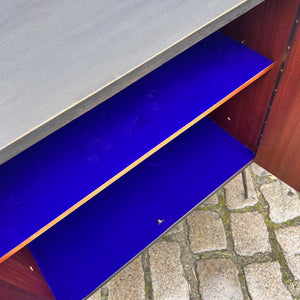 Kommode schwarz auf Hairpin Legs