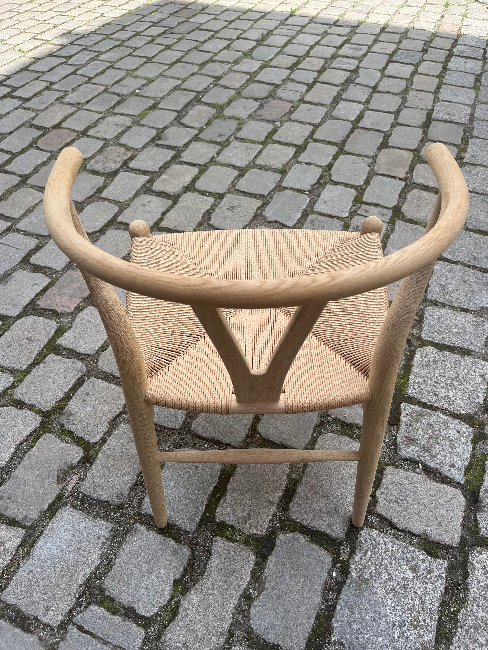 Wishbone Chair Modell CH24 Eiche geseift von Hans J. Wegner für Carl Hansen & Søn