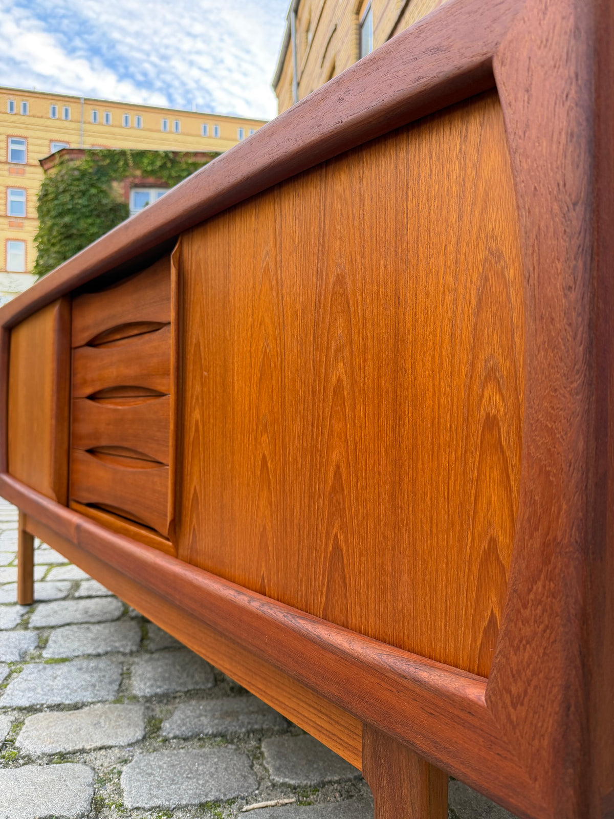 Sideboard Teak von Burchardt Nielsen für Dyrlund