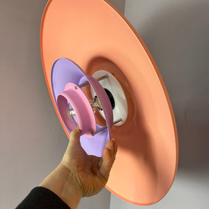 Lamellenlampe neu lackiert Dänemark
