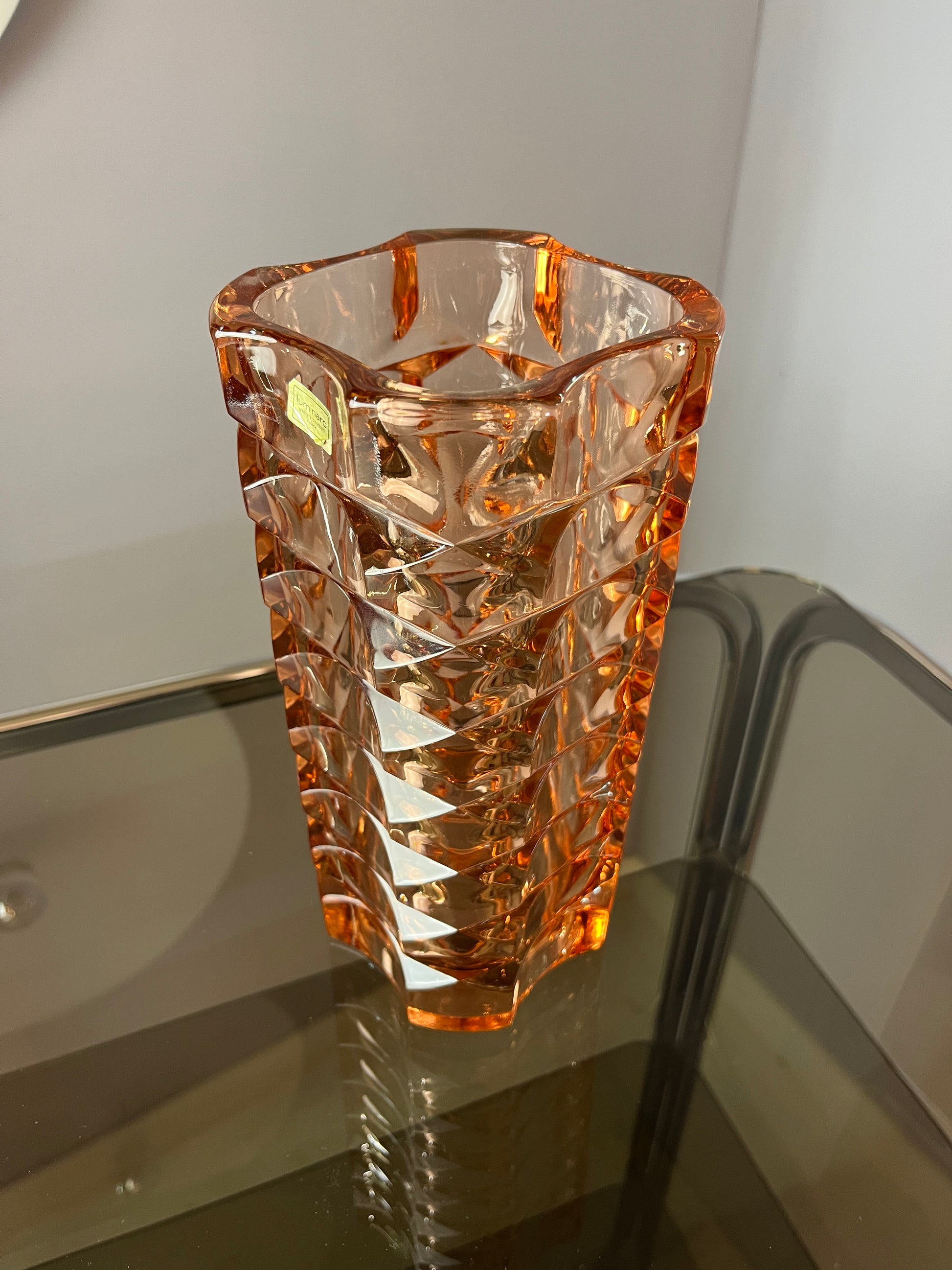 Vase blush Glas von luminarc