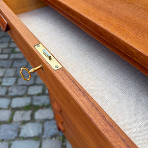 Tallboy Kommode Teak aus Dänemark
