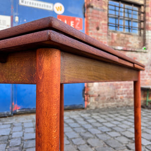 Kleiner ausziehbarer Esstisch Teak aus Dänemark