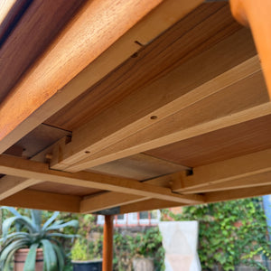 Ausziehbarer Esstisch Teak von Grete Jalk für Glostrup