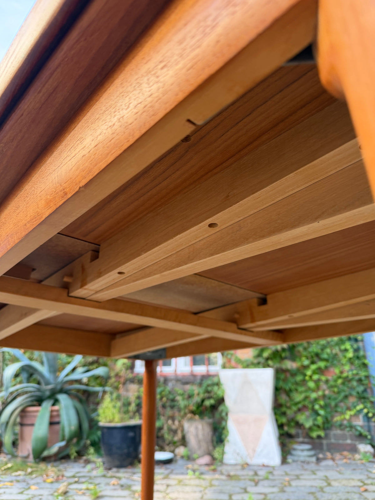 Ausziehbarer Esstisch Teak von Grete Jalk für Glostrup