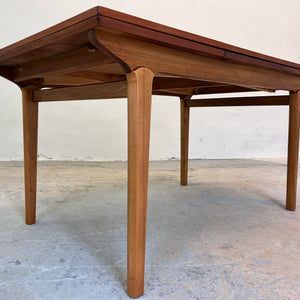 Ausziehbarer Esstisch Teak von Johannes Andersen