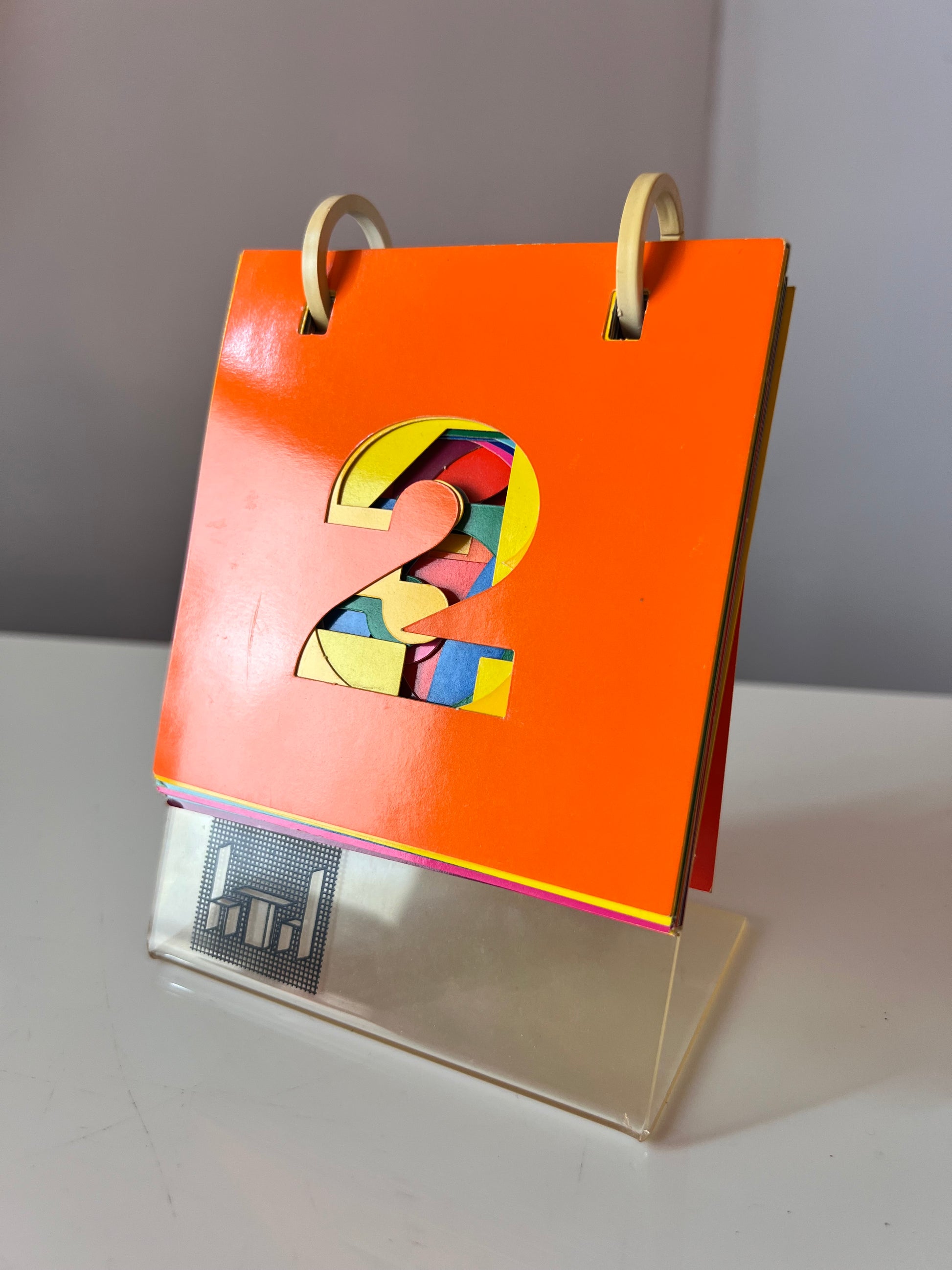 Tischkalender Optical von Romeo Guaricci