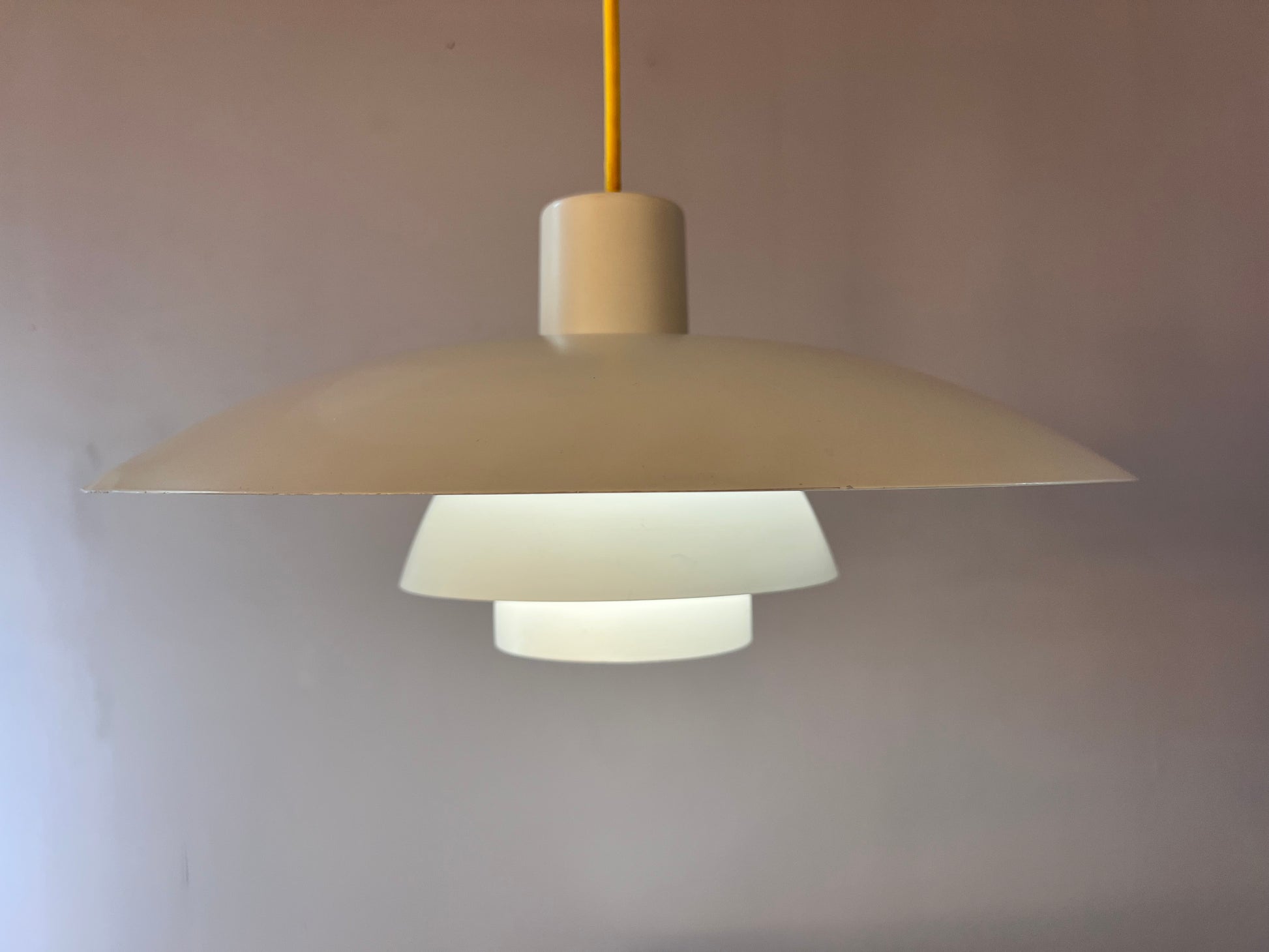 Lamellenlampe PH4 von Poul Henningsen für Louis Poulsen