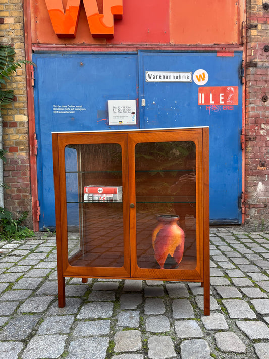 Vitrine Teak Glas von Hans Eichenberger für Röthlisberger