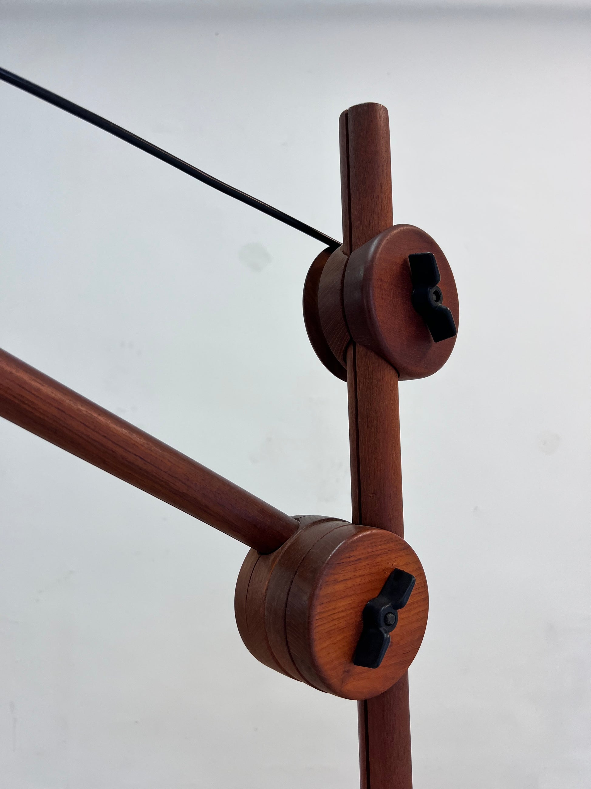 Stehlampe mit verstellbarem Arm & Gegengewicht aus Dänemark
