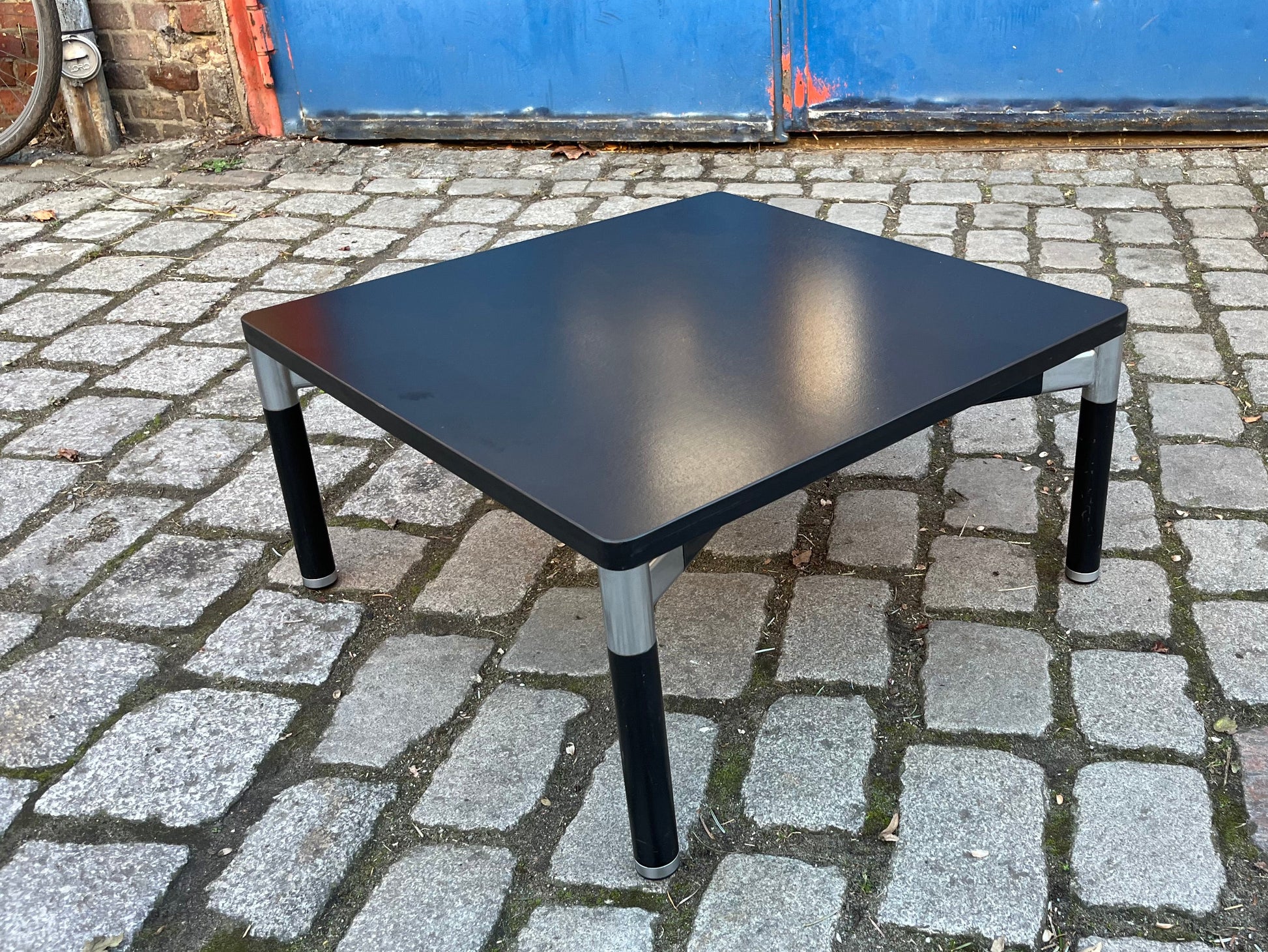 Couchtisch 712/T schwarz Zink von Hans Peter Piehl für Wilkhahn