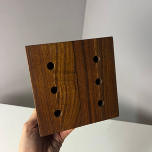 Großer Würfel Teak aus Dänemark