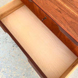 Kommode Teak mit Schloss aus Dänemark