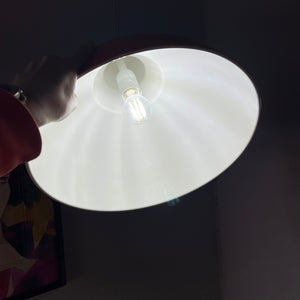 Hängelampe orange/rot aus Dänemark