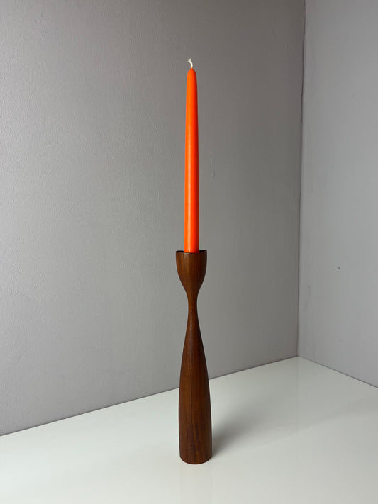 Hoher Kerzenständer Teak