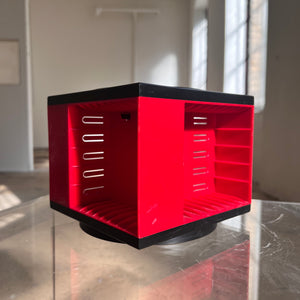 Kassettenhalter rot schwarz