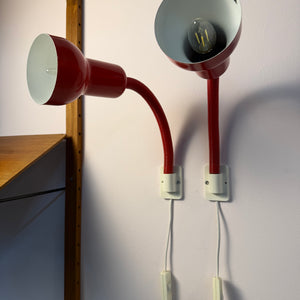 Wandlampe Type 504 rot von Horn